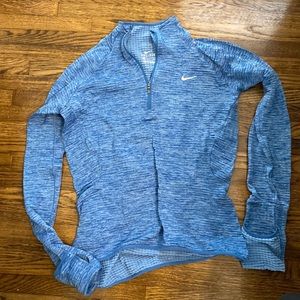 Nike dry fit jacket with cozy inside